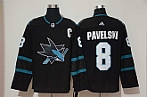 Sharks 8 John Pavelski Black Adidas Jersey,baseball caps,new era cap wholesale,wholesale hats